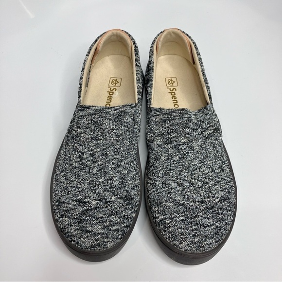 Spenco slip on coastal shoes black & white space dyed  size 7 - Picture 3 of 9